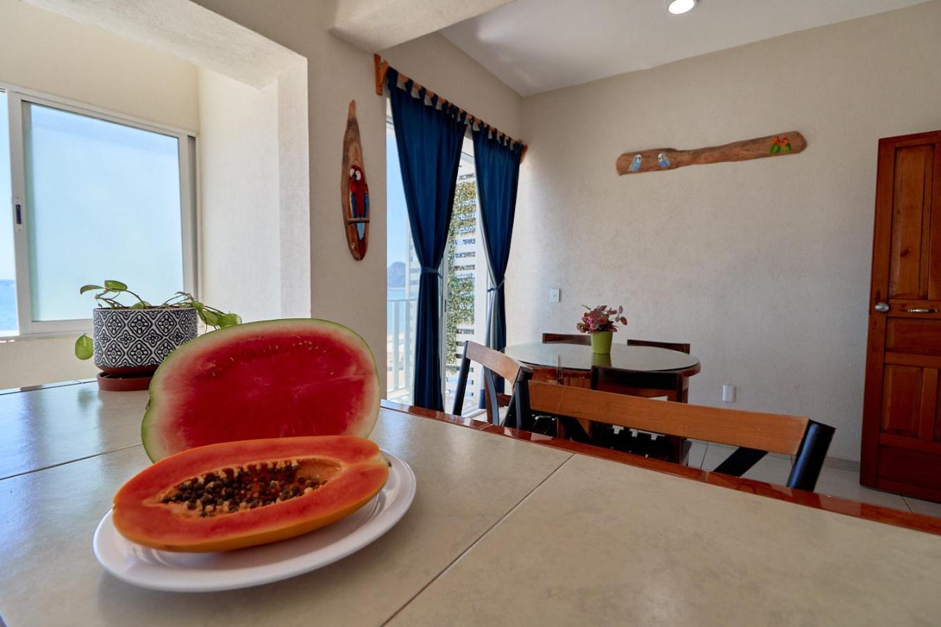 Bungalows Las Hamacas San Patricio Melaque Eksteriør bilde