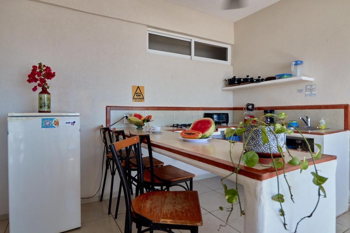 Bungalows Las Hamacas San Patricio Melaque Eksteriør bilde