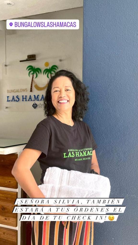 Bungalows Las Hamacas San Patricio Melaque Eksteriør bilde