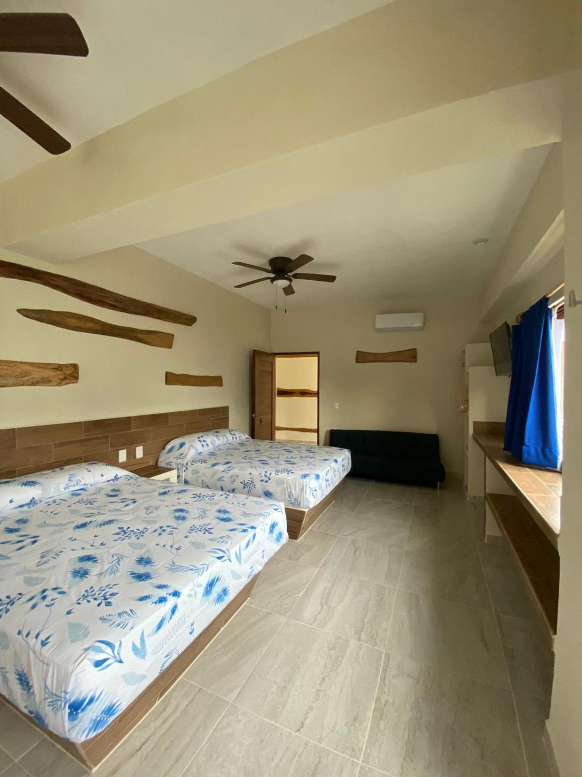 Bungalows Las Hamacas San Patricio Melaque Eksteriør bilde