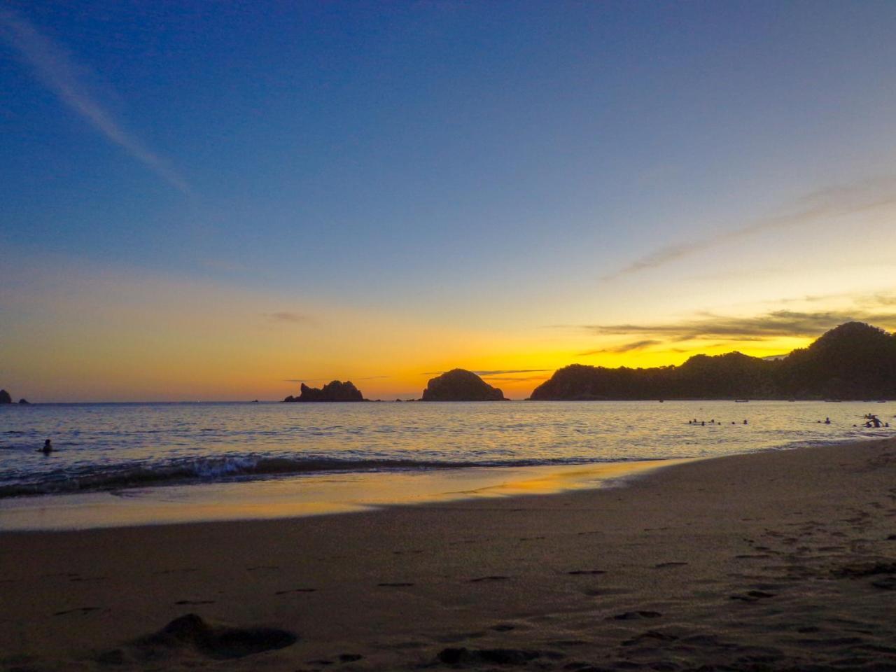 Bungalows Las Hamacas San Patricio Melaque Eksteriør bilde
